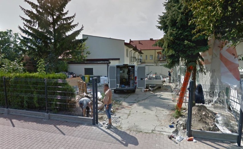 Wieluń w Google Street View - sierpień 2019 r.