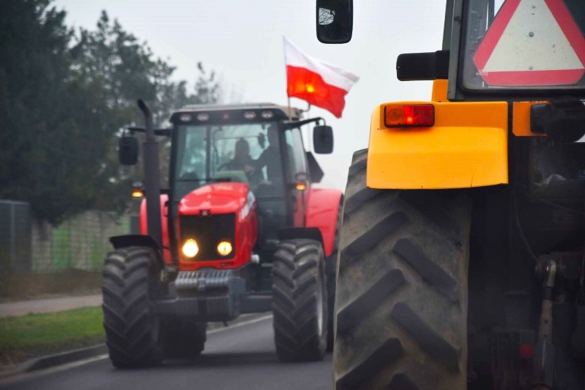 Protest rolników w Wągrowcu - 6.03.2024