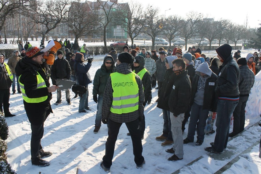 Głogów: Znów protestowali