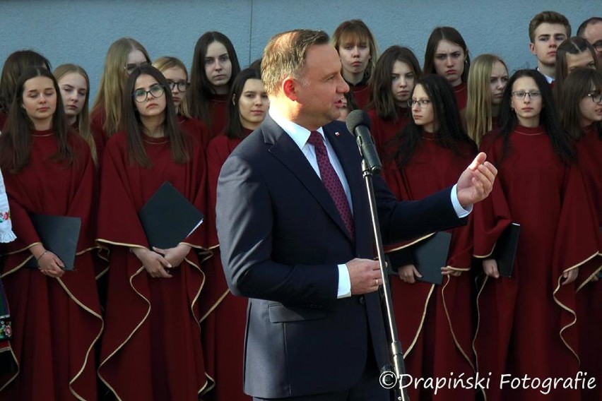 Prezydent Andrzej Duda spotkał się z mieszkańcami Koła.