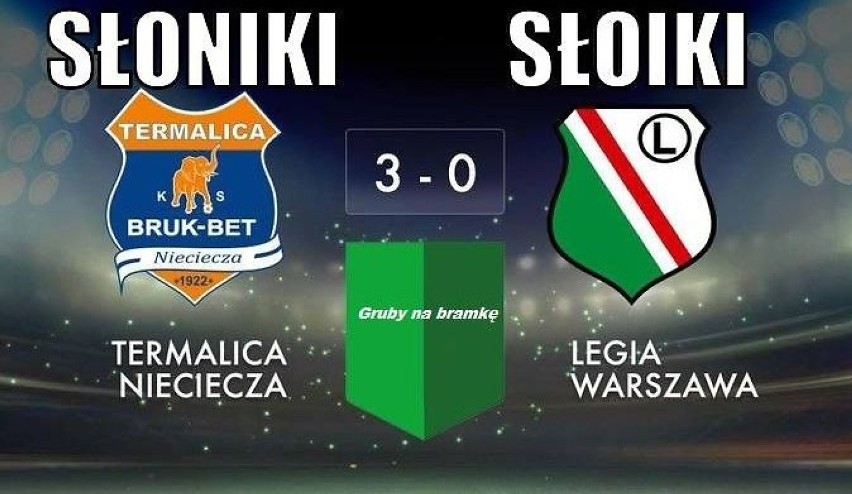 Termalica Bruk-Bet Nieciecza - Legia Warszawa. Ogromna...