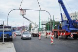 Most Dworcowy w Poznaniu - Montują nową sygnalizację [ZDJĘCIA]