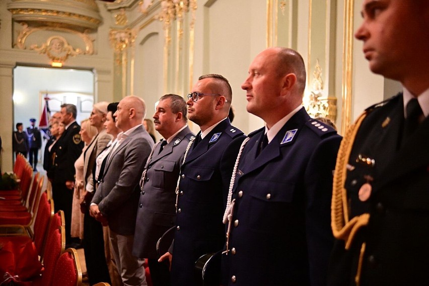 Szczawno-Zdrój: Uroczyste obchody Święta Policji 2022 (ZDJĘCIA)