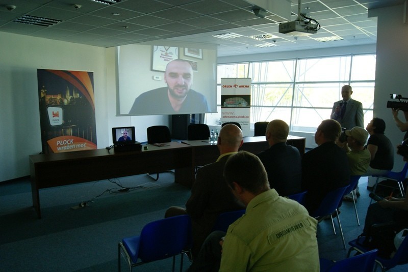 Marcin Gortat wziął udział w wideokonferencji w Płocku [WIDEO + FOTO]