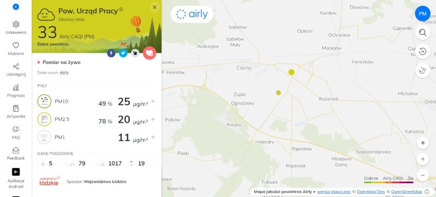 Smog w Zduńskiej Woli. Jak jest zanieczyszczone powietrze w...