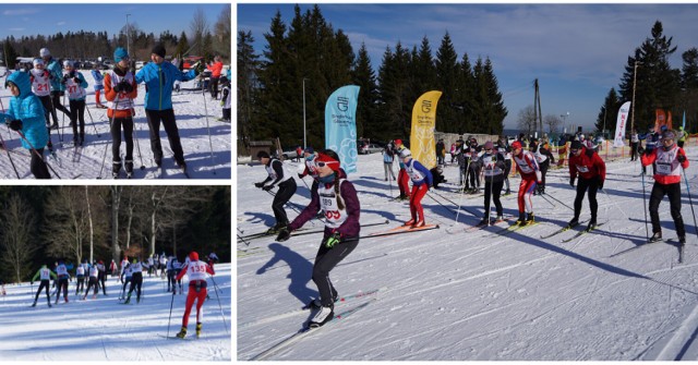 Polsko-Czeski bieg narciarski stylem dowolnym na Spalonej w Górach Bystrzyckich