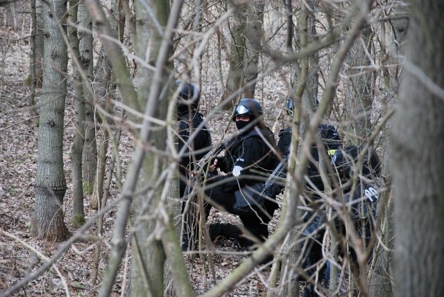 W ćwiczeniach brali udział policjanci z trzech powiatów: kolskiego, kaliskiego i turkowskiego