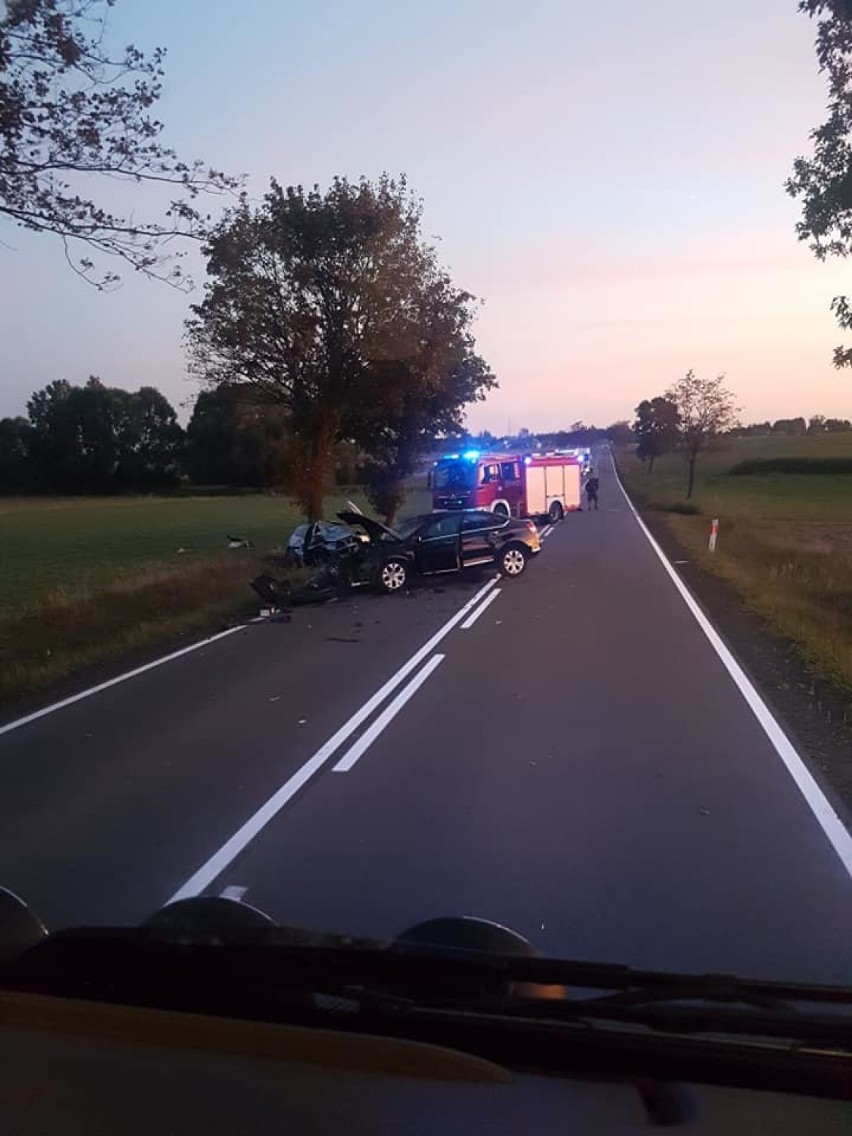 Wypadek w Kamionce. Jedna osoba została ranna[FOTO]