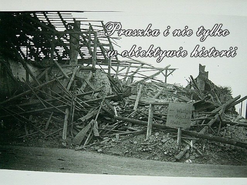 12.09.1939 r. - Zdjęcie przedstawia skutki bombardowania...