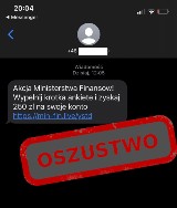 Dostałeś takiego SMS-a? To oszuści, którzy chcą wyłudzić dane