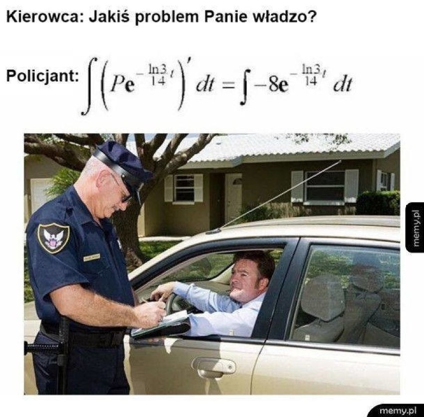 Memy o policjantach z drogówki