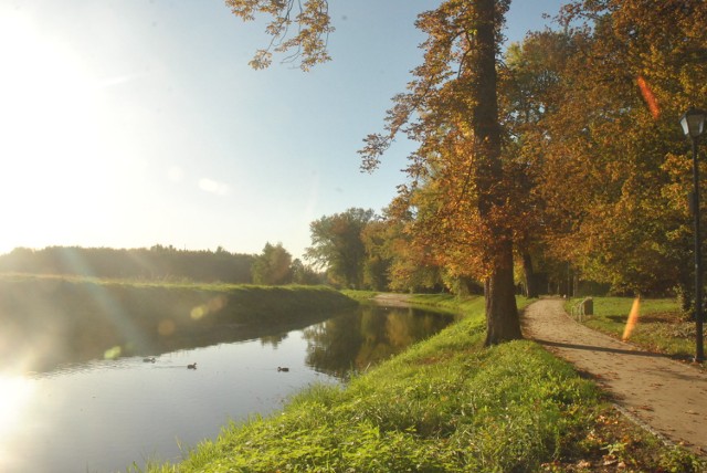 Jesień w Kościanie nad Obrą