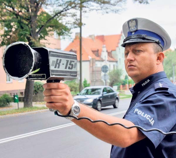 Policjanci najczęściej łapią tam, gdzie są ograniczenia szybkości