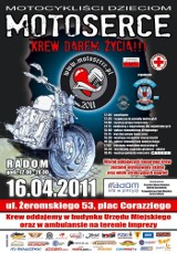 Zbiórka krwi dla dzieci: Motoserce 2011