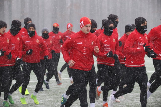 Pierwszy trening Widzewa