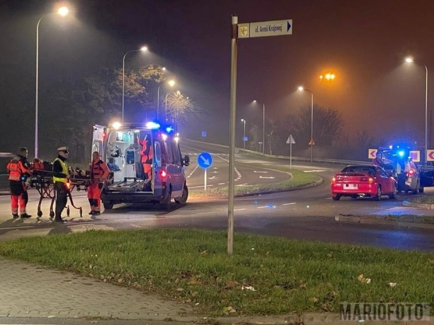 Potrącenie pieszego przez nietrzeźwego kierowcą na przejściu...