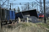 Gdańsk: wykoleił się wagon pociągu towarowego z węglem [ZDJĘCIA]