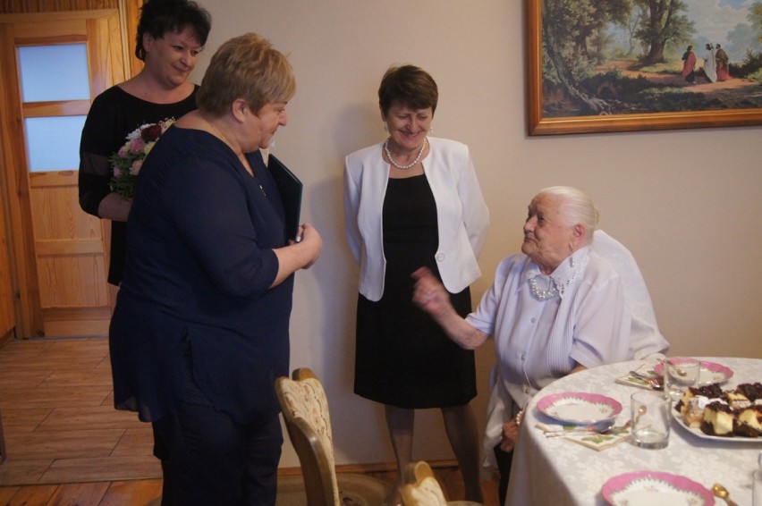 Pani Władysława Szklarz z Radomska ma 100 lat