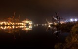 Port w Gdyni nocą [zdjęcia]