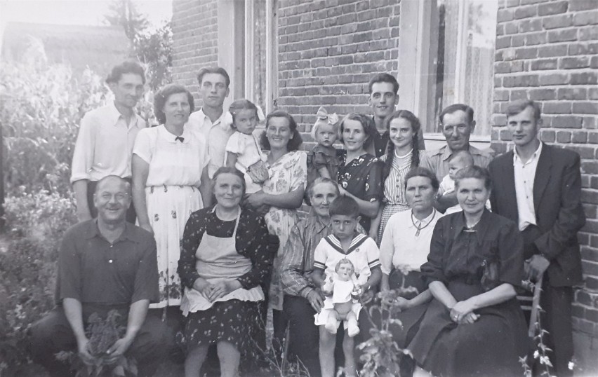 Początek lat 50. Rodziny Gorzelanych, Sosnowskich, Pawłowskich i Olszynów
