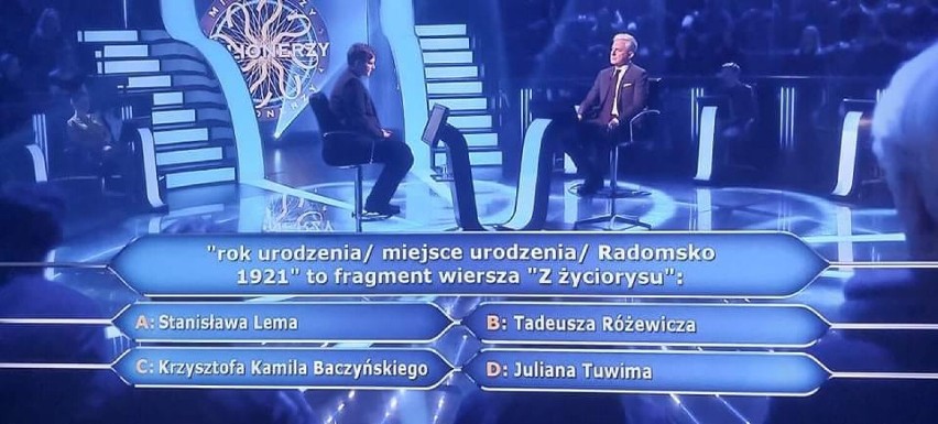 Radomsko w Milionerach TVN. Znasz odpowiedź na to pytanie? 4.04.2022