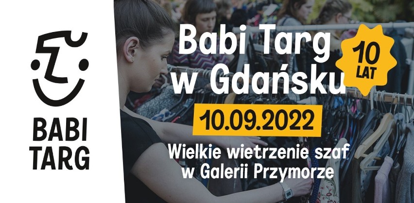 Babi Targ wraca do Gdańska. Wielka akcja wietrzenia szaf już 10 września 2022 r. w Galerii Przymorze