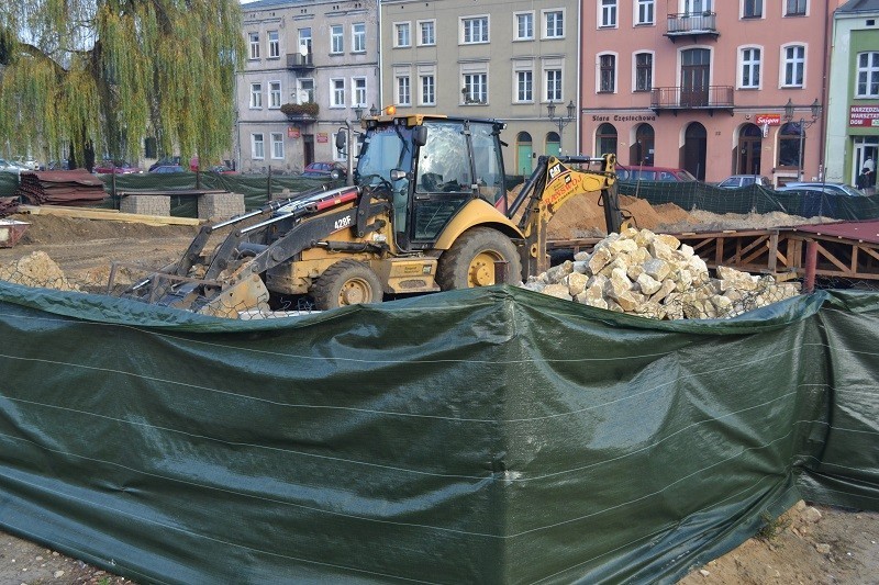 Częstochowa: Stary Rynek - porządki