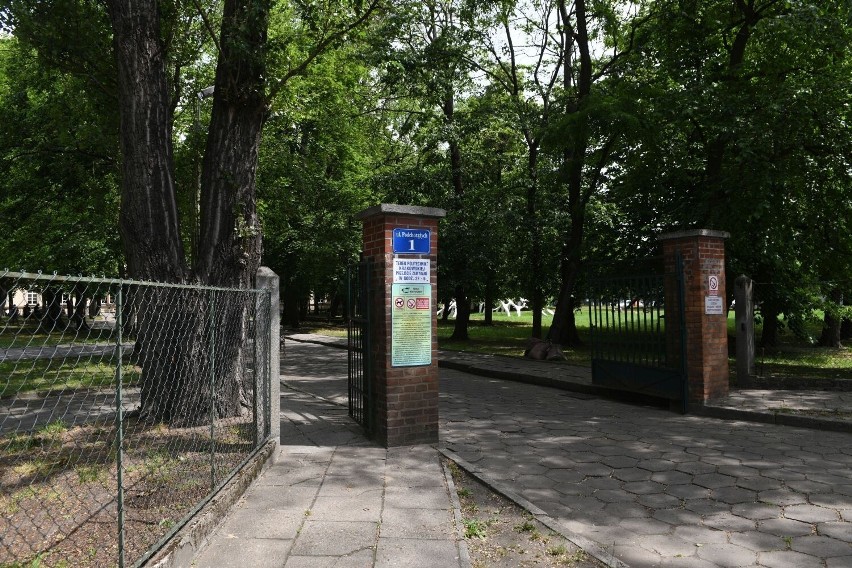 Przestrzeń wokół pałacu w Łobzowie objęta konkursem