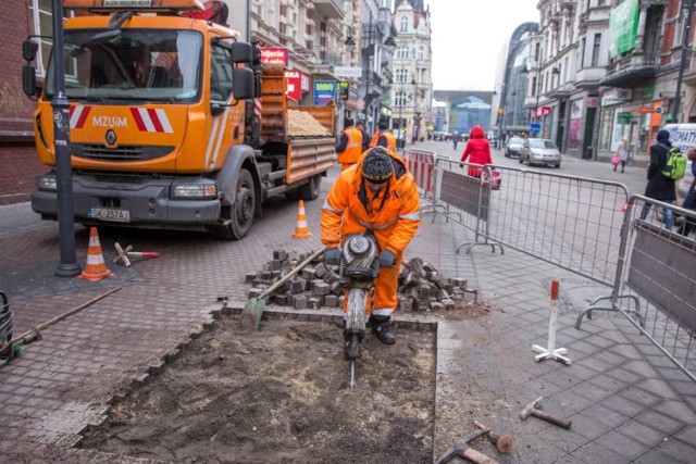 Testy płyt granitowych na StawowejTesty płyt granitowych na Stawowej