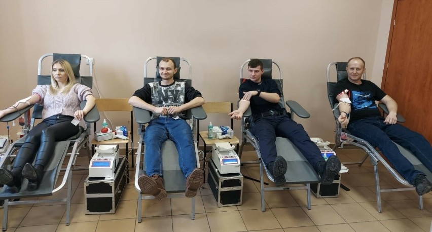 Akcja przyniosła 19 litrów podarowanej krwi