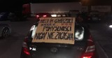Samochodowy protest kobiet w Stargardzie. Na drogach z takimi hasłami 
