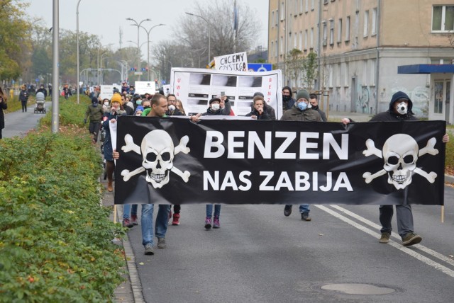 Protest w Kędzierzynie-Koźlu