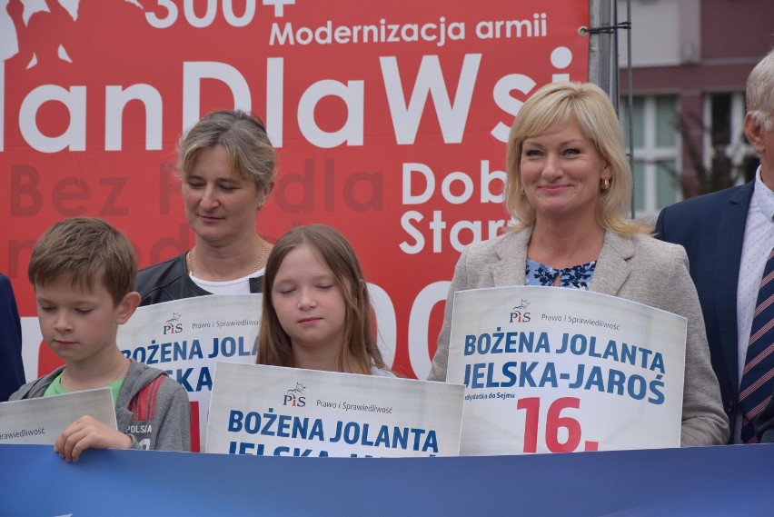 Konferencja PiS w Sokółce. "Jelska-Jaroś to jedyna kandydatka z powiatu". O Baszce, który jest nr 6. nie wspomnieli ani słowem (zdjęcia)
