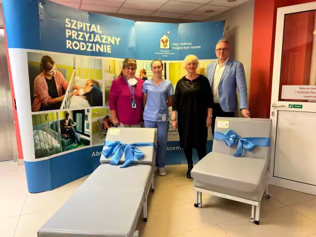 Szpital w Zgorzelcu otrzymał dziesięć łóżek dla rodziców od Fundacji Ronalda McDonalda. Komfort rodziców, którzy spędzają czas z dziećmi w szpitalu zdecydowanie się poprawi.