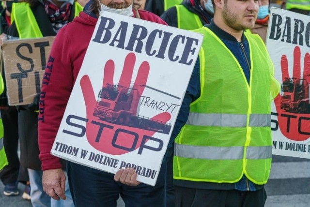 Mieszkańcy Barcic także przeciwni budowie obwodnicy Piwnicznej-Zdroju. Wspiera ich Konfederacja