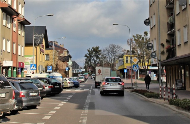 Gdy obwodnica powstanie, ruch pojazdów w Hrubieszowie będzie mniejszy. Zniknie także większość samochodów ciężarowych. Na zdjęciu centrum Hrubieszowa