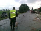 Policja zatrzymała wszystkich uczestnik wypadku w Straszęcinie