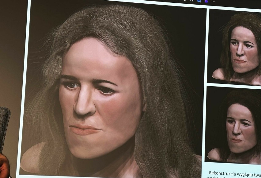 Rekonstrukcje twarzy – kobiety i mężczyzny - na podstawie...
