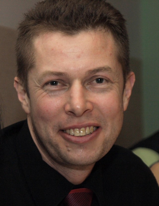 Trener Jarosław Ścigała