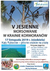 Gmina Sztutowo. W niedzielę V jesienne morsowanie w krainie kormoranów