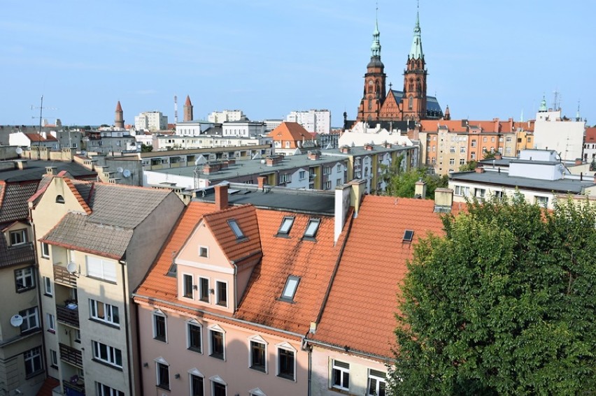 Tak wygląda Legnica widziana z dachu Sky Light [ZDJĘCIA]