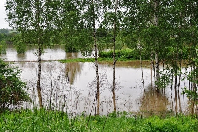 Bogatynia: Sytuacja powodziowa jest opanowana. Woda zaczęła opadać (ZDJĘCIA)