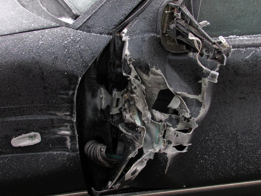 Wypadek w Ratajach: Pijany kierowca wjechał w ludzi