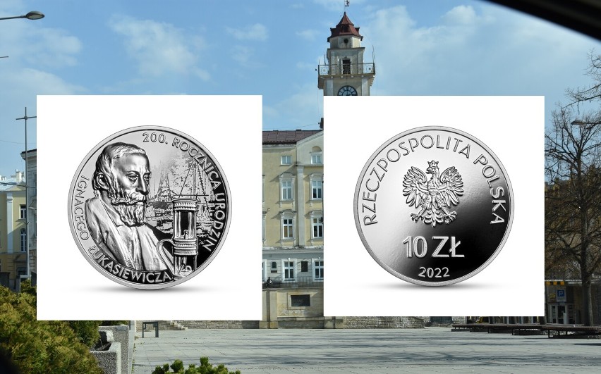 Gorlice. Narodowy Bank Polski zaprezentował właśnie monetę z Ignacym Łukasiewiczem. Wprowadzenie do obiegu - 8 marca