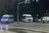 Wypadek w Tarnowie - zderzenie busa Voyagera