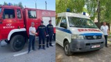 Karetka i wóz strażacki z gminy Rakoniewice zostały przekazane Ukrainie 