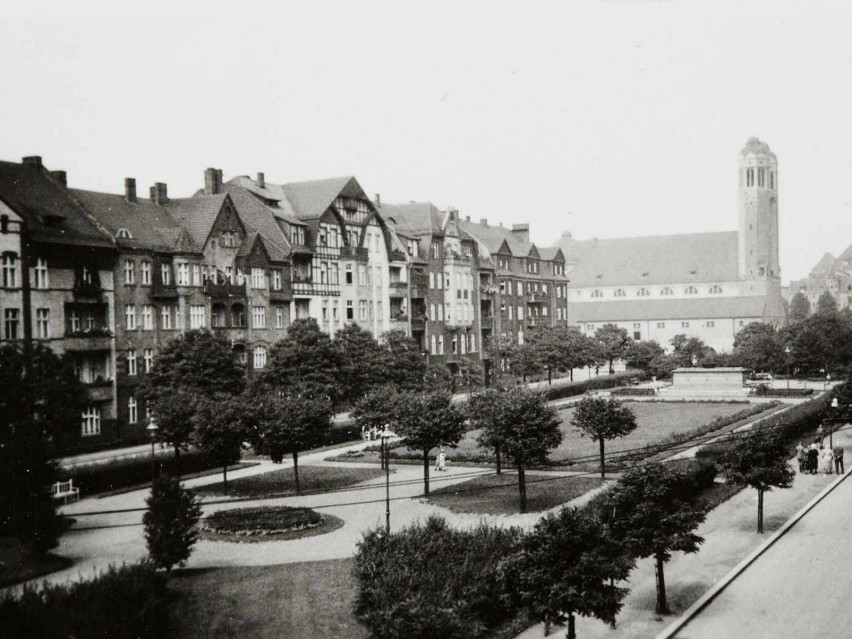 Wilhelmsplatz (ob. pl Słowiański), lata 30. XX w.