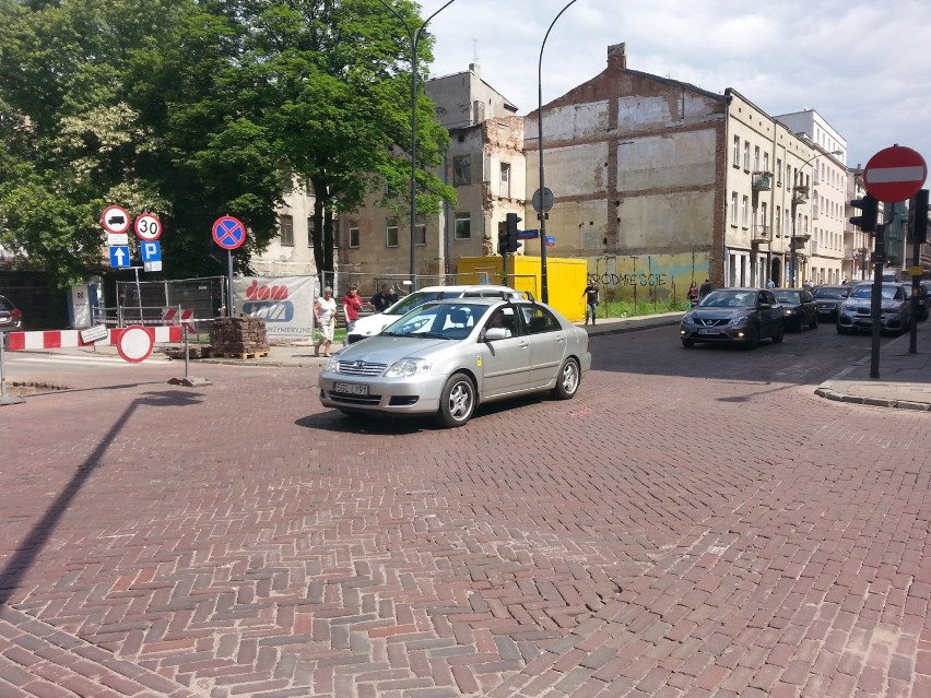 Remont ulicy Wschodniej w Łodzi