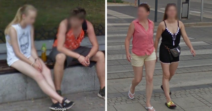 Oto zdjęcia mieszkańców Częstochowy na Google Street View. Odnajdujecie się nich?