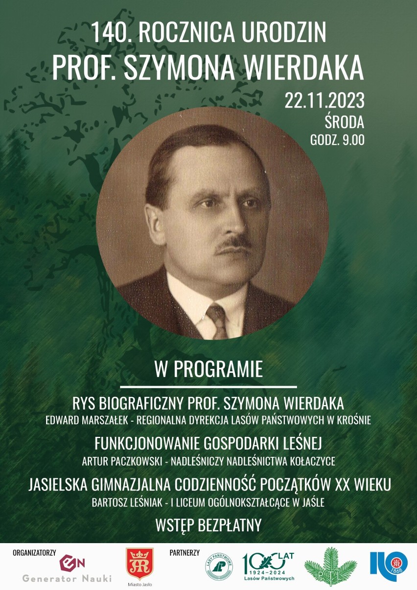 W Generatorze Nauki GEN w Jaśle. Obchody 140. rocznicy urodzin prof. Szymona Wierdaka 